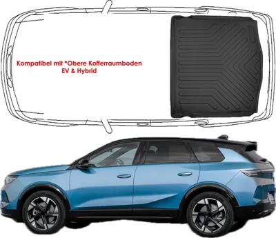 Produktbild von Trimak Obere  Kofferraumwanne kompatibel mit Opel Grandland 2.Gen ab 2024 EV & Hybrid