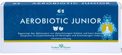 Produktbild von GSE Aerobiotic Junior Aerosollösung sanfte Inhalation zur Unterstützung gereizter Atemwege bei Kindern, 50 ml Lösung