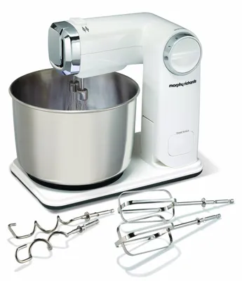 Produktbild von Morphy Richards 48992, Standmixer, Weiß, 3,5 l, Edelstahl, 300 W, 205 mm
