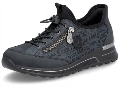 Zdjęcie produktu dla Niskie buty Rieker w kolorze niebieskim