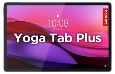 Image de Lenovo Yoga Tab Plus Snapdragon 256 Go 32,3 cm (12.7") 16 Go Wi-Fi 7 (802.11be) Android 14 Bleu