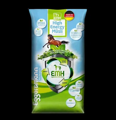 Produktbild von Eggersmann EMH High Energy Müsli, Adult, 15 kg, 12%, 5,5%, 5,4%, 0,8%