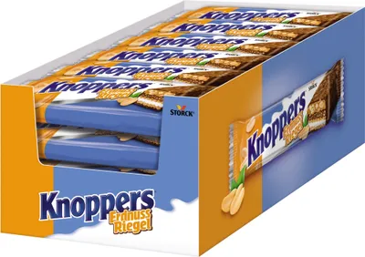 Produktbild von Knoppers Schokoriegel Erdnuss 471731-00 40g 24St