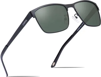 Zdjęcie produktu dla Męskie okulary przeciwsłoneczne z polaryzacją UV400 w metalowej oprawce kategorii 3