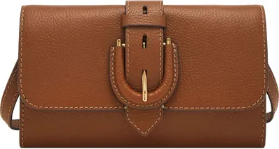 Produktbild von FOSSIL Geldbörse Umhängetasche Harwell Wallet Crossbody Brown braun