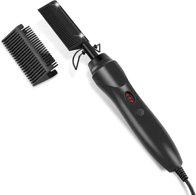 Imagen del producto de Cepillo de aire caliente con peine integrado, color , para peinar y secar el cabello, 1 unidad