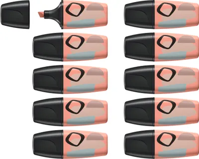 Produktbild von STABILO Textmarker -  BOSS MINI Naturevibes - 10er Pack - siena