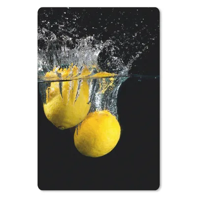 Produktbild von MuchoWow® Mauspad Mousepad Zitrone - Frucht - Stilleben - Wasser - Gelb 18x27 cm - Mousepads - Maus Mat - Pad - Mausunterlage