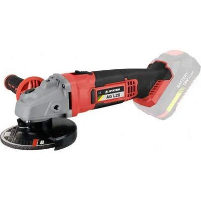 Obrázok produktu pre Akumulátorová uhlová brúska AG L20, Ø 115 mm, 18 V (bez akumulátora a nabíjačky), STAYER