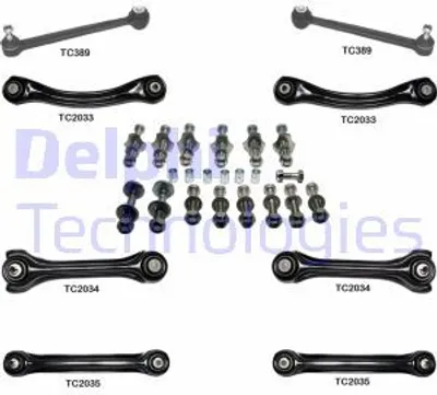 Image de Kit de réparation, bras de suspension
