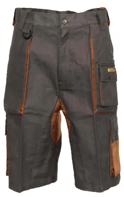 Produktbild von Vee and Kay Profi-Arbeitsshorts Kurze Hose Oliv/Braun Größe 46