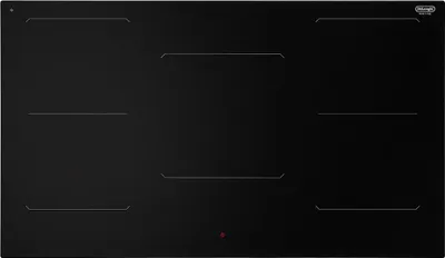 Image de De'Longhi SLI 905 Table de cuisson à induction encastrable, 90 cm, 5 brûleurs, noir