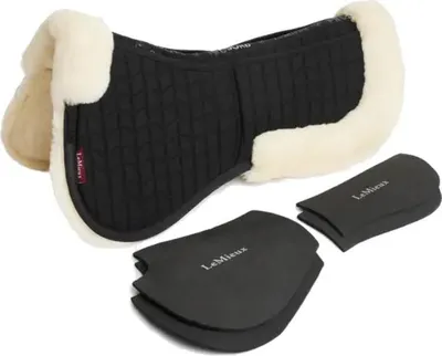 Image de Selle LeMieux Merino+ ProSorb avec quatre compartiments - Coussinet de correction