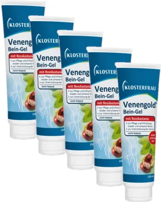 Produktbild von Klosterfrau Venengold Bein-Gel 5 x 150 ml