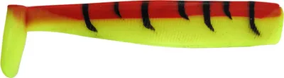Produktbild von Jenzi Gummifisch Hammer Tail Shad yellow red tiger 12cm