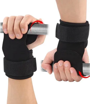 Produktbild von Deadlift-Straps für Gewichtheben - Powerlifting - Wrist-Straps - Fitness-Accessoires - Unisex