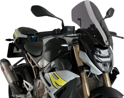 Obrázek produktu pro Tmavě kouřová obrazovka PUIG Naked touring schválená ABE pro Bmw