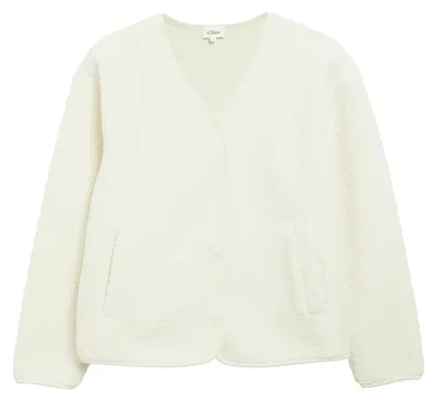 Produktbild von Sweatshirt Jacke 0700 WHITE Größe 40