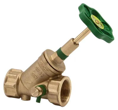 Produktbild von Schlösser Armaturen KFR-VENTIL, MUFFENANSCHLUSS M.ENTL, ST.SP, DN32, IG1 1/4", DVGW