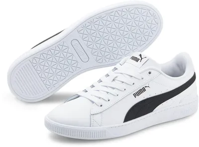 Produktbild von Puma Damen Sneaker 'Vikky v3 Lthr' puma white - black - puma black, Damen:37 EU