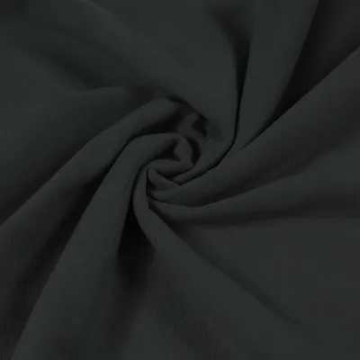 Bündchenstoff elastisch schwarz