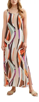 Productafbeelding van Comma, damesjurk, model 88B0, kleur beige, maat 32