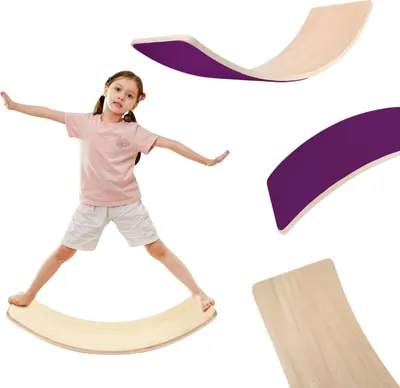 Image de Planche D'équilibre Balance Lama - violet
