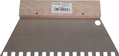 Produktbild von Leim Klebstoff Kleber Trapez Zahnspachtel Bodenleger 250mm x 130mm C4 (8x8mm)