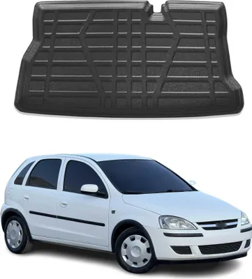 Produktbild von Kofferraumwanne Laderaumwanne für Opel Corsa C 2000-2006 5tür Gummi TPE Schwarz