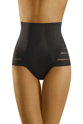 Produktbild von Wolbar damen slip hoher bund shapewear wb428, schwarz, l