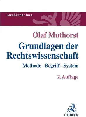 Produktbild von Grundlagen der Rechtswissenschaft