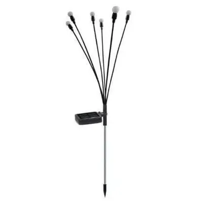 Immagine prodotto di Lampada solare a LED per esterni, lampada da giardino solare resistente alle intemperie IP65, 6 sfere solari per esterni - SOMPEX