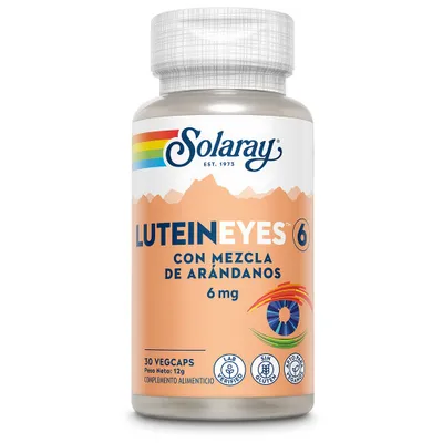 Produktbild von Solaray Lutein Eyes 6 Mg 30 Vcaps