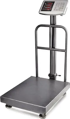 Immagine prodotto di Bilancia a piattaforma wireless con batteria, fino a 800 kg, scala estesa, carichi pesanti HDWR wagPRO-P800