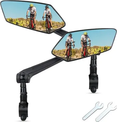 Produktbild von Famanu Rückspiegel 360° Verstellbar - Faltbar - Für Mountainbike & Rennrad