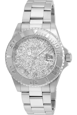 Obrázok produktu pre Invicta Angel 22706 Dámske Hodinky - Quartz Hnací Mechanizmus - Nerezová Oceľ so Strieborným Ciferníkom - 40 mm