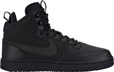 Produktbild von Nike Court Borough Mid Winter Triple Black - EU 47.5
