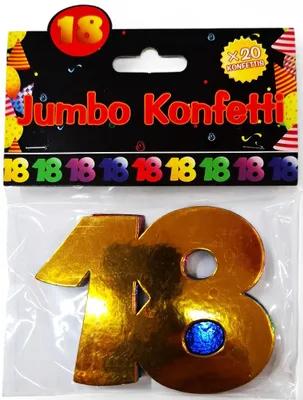 Produktbild von Trendcompany CK-400-18, Konfettikanone, Mehrfarbig, 20 Stück(e), Anzahl, Geburtstag, 75 mm