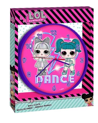 Produktbild von LOL Surprise! Dance Wanduhr 25 cm