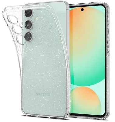 Obrázok produktu pre Spigen Liquid Crystal Glitter, Ochranný obal, Samsung, Galaxy S24 FE, 17 cm (6.7"), Strieborná, Priehľadná