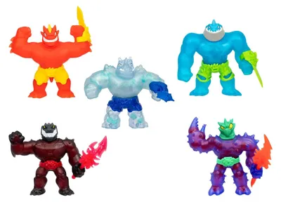 Produktbild von Helden von Goo Jit Zu, Meteor Madness, dehnbare Actionfigur Cacticus