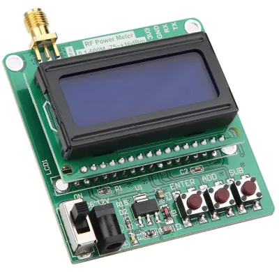 RF-Leistungsmesser, digitales Display, 1-8000 MHz, -60 bis -5 dBm