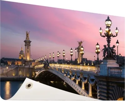Produktbild von Gartenposter - 60x40 cm - Pont Alexandre Paris  - Modernes Wandbilder - Europäische Städte