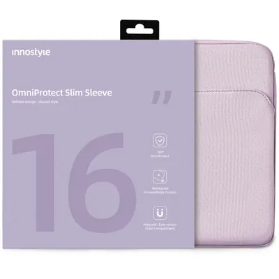 Produktbild von Innostyle Laptop-Tasche 16" Wasserdichte Tasche Omniprotect Slim Lila