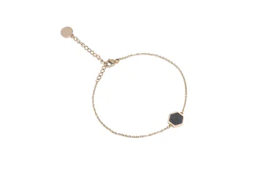 Image de BeWooden Lux Hexagon Bracelet S/M 17-21 cm