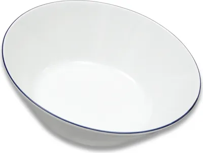 Produktbild von Thun 1794 Tom, Kompottschale, tschechisches Porzellan, 24 cm, blaue Linie, Thun