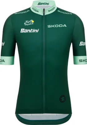 Obrázek produktu pro SANTINI Kurzarm Fahrradtrikot - TOUR DE FRANCE - GREEN JERSEY - Grün L