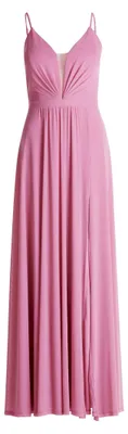 Immagine prodotto di Abito da sera da donna Vera Mont, con fili in Polyester, taglia 32, color rosa/argento