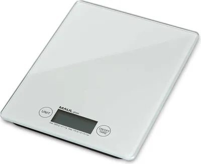 Produktbild von MAUL Briefwaage MAULgloss 5 kg Batterie weiß