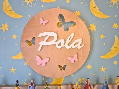 Image de Lampe de nuit personnalisée avec des papillons